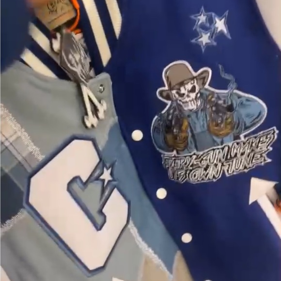 Cowboy custom cowboys varsity coat - Picture 3 of 5